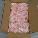 10PCS 59FT Artificial Silk Cherry Blossom Garland, Hanging Sakura Flower Vines for Wedding Party Home Arch Office Sakura Decor (Light Pink)