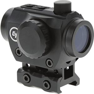 Crimson Trace CTS-25 Compact Sight with 4 MOA LED Red Dot Reticle and 1x Magnification for Rifles, Long Guns, Defense and Competition