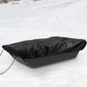 Sled Travel Cover for Trek 75, Ice Fishing Cover with Storage Bag Gear Protector Jet Sled Accessories for Outdoor Activities Hunting Camping Snow Water & Mud-Proof