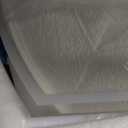 Niccy 32" Half Moon LED Mirror for Bathroom, Backlit/Front Lighted, Irregular 1/4 Round Lighted Mirrors with Bedroom Wall-Mirror, Frameless Mirrors for Entryway, Anti-Fog, Dimmable, Makeup-Mirrors