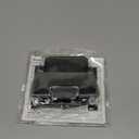 Arlington Industries FLBRF101BL-1 Retrofit Electrical Floor Box with Flip Lids for Existing Floors, Black, Plastic