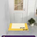 DEXI Front Door Mat Outside Entrance 32x48 Entry Doormat Monstera Leaves