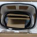 13 Gallon/50 L Kitchen Can with Lid, Garbage Can with Touch-Free Lid, Cute Automatic Can Bathroom Bin, Motion Sensor Waterproof Bin