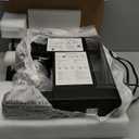 Maestri House Espresso Machines 20 Bar ULKA Pump, Compact Espresso Maker Built-in Flow Meter Steam Milk Frother, 43oz Removable Water Tank Stainless Steel Coffee Machine for Cappuccino (Black)