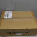 Black and Gold Hardwired Wall Sconces Set of 2, Modern Bathroom Vanity Sconces Wall Lighting with Clear Glass Shade, Farmhouse Wall Mount Lights for Mirror Bedroom Living Room Hallway Kitchen