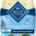 Blue Buffalo Life Protection Formula Puppy Dry Dog Food with DHA and ARA, Made with Natural Ingredients, Chicken & Brown Rice Recipe, 34-lb Bag (34 Pound (Pack of 1))