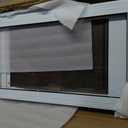 Dog Door for Sliding Glass Door, Adjustable Height 75 3/5" to 80", Aluminum Frame Sliding Door Dog Door Insert, Suitable for Large Dogs Up to 75 lbs(Large,White)