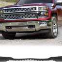 ECOTRIC Front Lower Valance Panel Apron Compatible with 2014 2015 Silverado 1500 Air Dam Bumper Deflector Replace for GM1092242 23423409