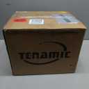 Tenamic Biometric Fingerprint Safe Box 0.85 Cubic Feet Fireproof Waterproof Safe Box with Induction Light and Leather, Solid Alloy Steel Office Hotel Home Cabinet Safe, Black