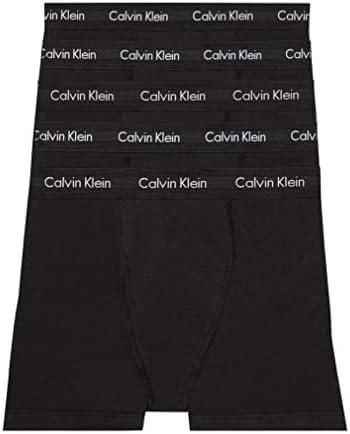 Calvin Klein Men's Cotton Stretch 5-Pack Boxer Brief L