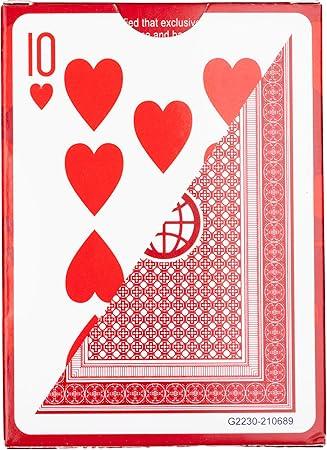 Cartamundi Poker Playing Cards Sold by Each, 3 Packs