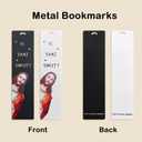 2 x Funny Gifts Bookmark for Book Lovers Women Men Christian Book Marker Gifts for Families Friends Coworker Birthday Christmas Gift for Him Her Mother's Day Gifts (2-Pieces)