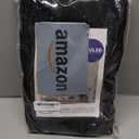 MIULEE Black Back Tab Blackout Curtains 63 Inches Long 2 Panels Set for Living Room Bedroom Privacy, Halloween Rod Pocket/Pinch Pleat Thermal Insulated Room Darkening Pleated Light Blocking Drapes