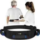 Gait Belt for Seniors, Transfer Belt with 3 Handles, Safety Gate Belt Medical for Elderly Physical Therapy Lift Belt with Quick Release Buckle Standing Aids & Support for Patient Handicap Patient Care