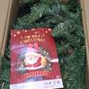 SHareconn 9FT Prelit Christmas Garland, Natural Rustic Cedar Pine with Pine Cones Decor and Multi-Color Battery-Operated LED Lights, for Mantle Stairs Fireplace Indoor/Outdoor Xmas Decoration