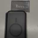 TOCOL Magnetic for iPhone 15 Pro Max Case, Upgraded Full Camera Protection, Compatible with Magsafe, Drop Protection, Translucent Matte Back Bumper Phone Cover 6.7-InchBlack