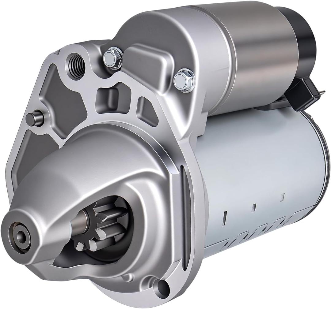 TUCAREST 19616 Starter (For 3.6L) Fit for 11-17 Ch-rysler 200, Town & Country/Do-dge Avenger, 11-20 Grand Caravan Journey/Ram C/V ProMaster 1500/11-14 Routan [OE# 4801839AB 4801839AD]