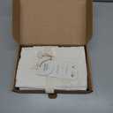 Double Stitch Checkered Throw Pillow Covers - 100% Cotton Set of 2 Tufted Boho Decorative Pillow Covers 18x18, Made in India, Square Cushion Case, Modern Home Decor for Couch, Sofa, Living Room, Cream