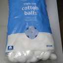 Amazon Basics Cotton Balls for Skincare, Makeup Removal, Cotton, Hypoallergenic, 200 Count (Previously Solimo)