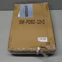 2pc12"L1.6"H Bridge Threshold Ramps for Doorways, Fits 2.85.1" Wide Thresholds with Adjustable Support Bars,Non-Slip Aluminum Wheelchair Ramps for Home Steps,Sliding Door Ramp for Wheelchair