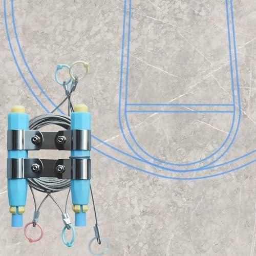 Basketball Court Marking Kit, Quick Setup & Portable Basketball Court Stencil, Eco-Friendly & Reusable Basketball Lines, Durable & Accurate Basketball Court Stencil Kit, Mini Kit for Outdoor Use