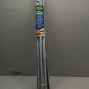 Flags Importer 10ft Aluminum (Silver) Outdoor Pole with Ground Spike - Silver