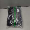 Bcoimo 24"17" Chenille Bath Mat  Non-Slip with Backing Bath Rug Ultra-Absorbent and Machine Washable Bathroom Mat Quick-Dry Design. Ideal for Bathroom and Tub Areas (Black)