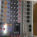 Depusheng DX6 Professional Mixer Sound Board Console 6 Channel Desk System Interface Digital USB MP3 Input 48V Phantom Power Stereo DJ Studio FX Steel Chassis,Black Bluetooth USB Audio Mixer for PC