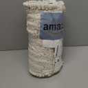 OLANLY Bathroom Rugs 36x24, Extra Soft Absorbent Chenille Bath Rugs, Rubber Backing Quick Dry, Machine Washable Bath Mats for Bathroom Floor, Tub and Shower, Home Decor Accessories, Ivory