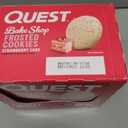 Quest Nutrition Frosted Cookies Twin Pack, Strawberry Cake, 1g Sugar, 10g Protein, 2g Net Carbs, Gluten Free, 16 Cookies