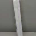 DEZ FURNISHINGS Cordless 1" Light Filtering Pleated Shade, Fabric, 27"W x 72"H, White