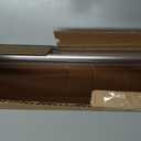 Ivilon Drapery Treatment Window Curtain Rod - Acrylic Ball 1 inch Pole. 28 to 48 Inch. Satin Nickel