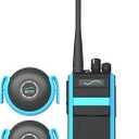 SONR Dual Receiver Pack Swim Coach Communicator, Waterproof, Underwater Communicator, Swimming, Swim, Coach Gifts, Bone Conduction, Real-time Coaching, Headphones, Metronome (Black)