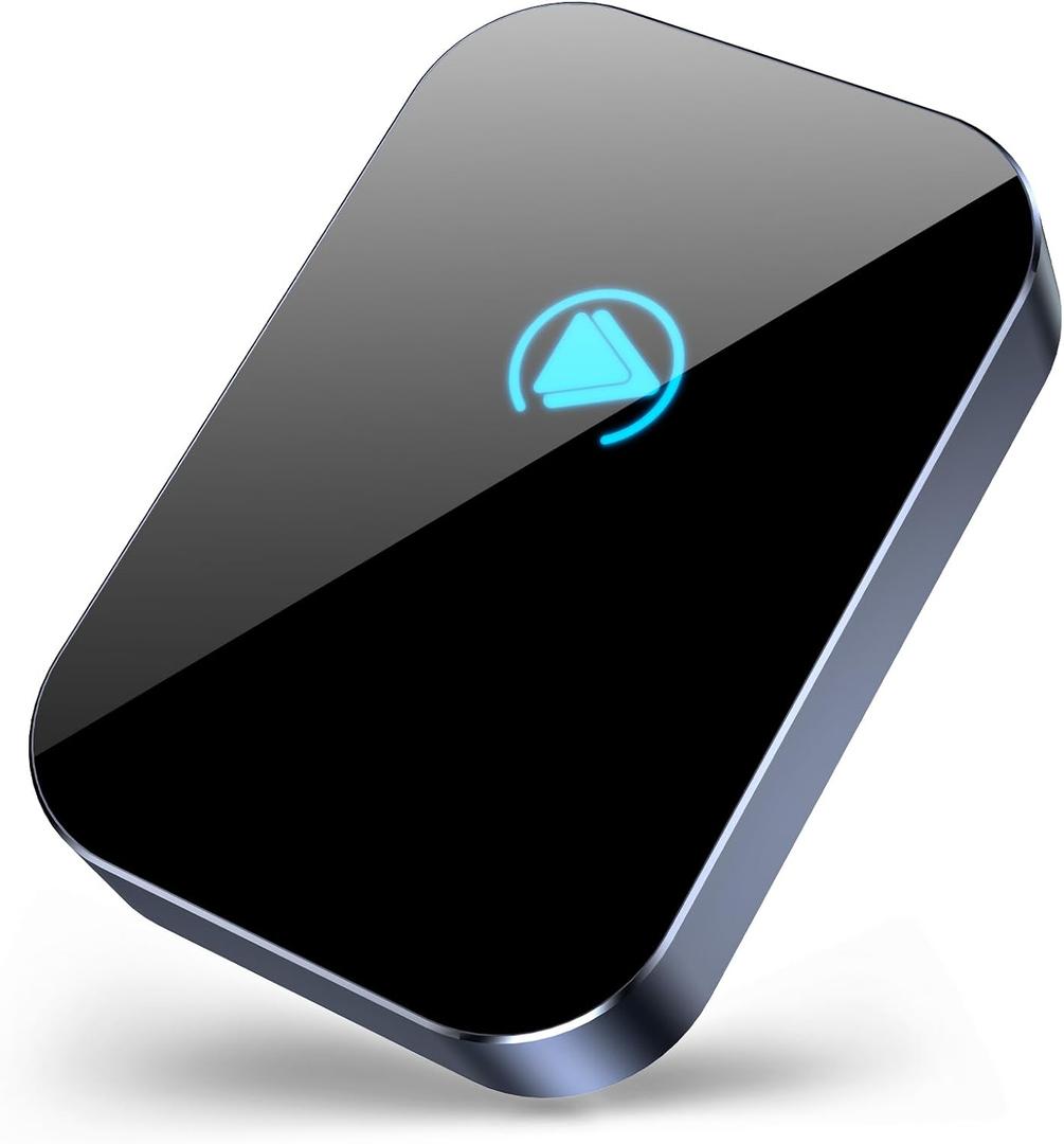 Wireless Carplay & Android Auto Adapter, 5GHz WiFi, Bluetooth 5.3, Plug & Play, for iOS 10+ & Android 11+ (Carplay_C)