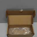 Jcerki Frameless Myopia Glasses Men and women Nearsighted Glasses -0.50 Strength Fashion Distance Spectacles (Purple)