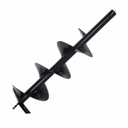 XtremepowerUS Post Hole Digger Replacement Auger Bits Digging 3/4" Shaft Size Plant Fence Dig Planting Hole Fence Dig (12")