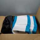 Garvee 8x8 ft Inflatable Floating Dock, Round Inflatable Dock Floating Platform with Mesh Swim Area, Non-Slip EVA Platform and Rope Ladder,Boats, Pool, Lake, Beach, Ocean