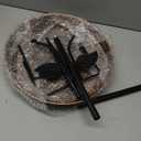 Metal Bird Bath for Outdoors, 12" Dia Bowl with Stable Upgrades Stake Birdbaths Garden Yard Lawn Decor 0.7 Gallon