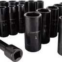 CRAFTSMAN Deep Impact Socket Set, SAE, 1/2-Inch, 23 Pieces (CMMT16970)
