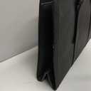 LOVEVOOK Women's 15.6 inch Laptop Tote, Waterproof PU Leather Computer Work Bag, Large Capacity Business Office Tote Black