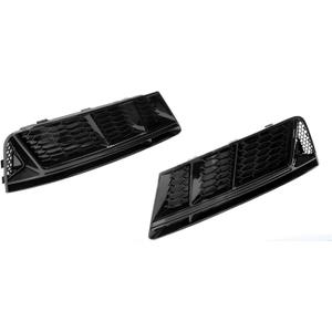 Front Fog Light Grill Lower Bumper Grille Chrome Fit For Audi A4 B9 2016 2017 2018 Fog Light Grille