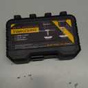 Gifts for Men, 22Pcs Titanium Screw Extractor Set - Remover for Stripped Head Screws Nuts & Bolts Drill Bit Tools for Easy Removal of Rusty & Broken Hardware High Speed Steel Superb Gift