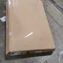 Rolanstar Corner Desk, 44.5" W x 34.5" H Carbon Fiber Computer Desk with Power Outlets, LED Lights and Keyboard Tray, Small Office Computer Desk with Monitor Stand for Small Space, Carbon Black