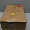 Homhedy Small Bathroom Storage Cabinet, Freestanding Toilet Paper Storage with 2 Doors and Shelves, Bathroom Organizers and Storage for Small Spaces, Laundry Room, 7.9" D x 14.6" W x 31" H, Black