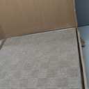 FOSS Floors 7CDMN4015PK Crochet Peelnstick Tiles N40,Taupe,PK15 (24"L x 24"W)