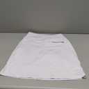 baleaf Women's Golf Skorts Tennis Skirts with Pockets Athletic Running Workout Sports (01-white)