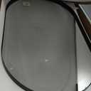 Oval Mirror, 20"33" Black Bathroom Mirror, Oval Mirror for Bathroom, Black Vanity Mirror for Wall, Entryway, Living Room, Wall Mount Mirrors Hangs Vertical or Horizontal