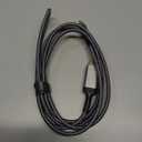 JSAUX USB C to HDMI Cable 6.6ft | 4K@60Hz USB 3.1 Type C to HDMI 2.0 Cord, Compatible with Thunderbolt 3/4, iPhone 16/16 Plus/16 Pro/16 Pro Max, MacBook Pro/Air, Galaxy S8 to S23, iPad Pro,iMac-Black