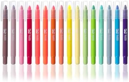 Mr. Pen- Gel Highlighter, 16 Pack, Morandi and Vibrant Colors, Bible Highlighters No Bleed Highlighters, Bible Highlighter, Bible Markers, Gel Highlighters for Bibles, Highlighter