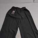 FUNYYZO Wide Leg Pants Women's High Elastic Waisted in The Back Business Work Trousers Long Straight Suit Pants Medium